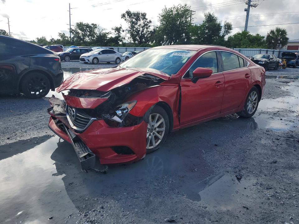 MAZDA 6 2016 with VIN JM1GJ1U59G1402014 - Photo from auction