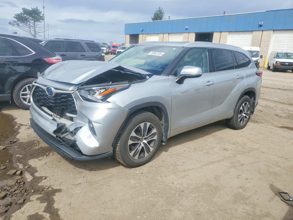 TOYOTA HIGHLANDER 2020 with VIN 5TDHBRCH6LS506775 - Photo from auction