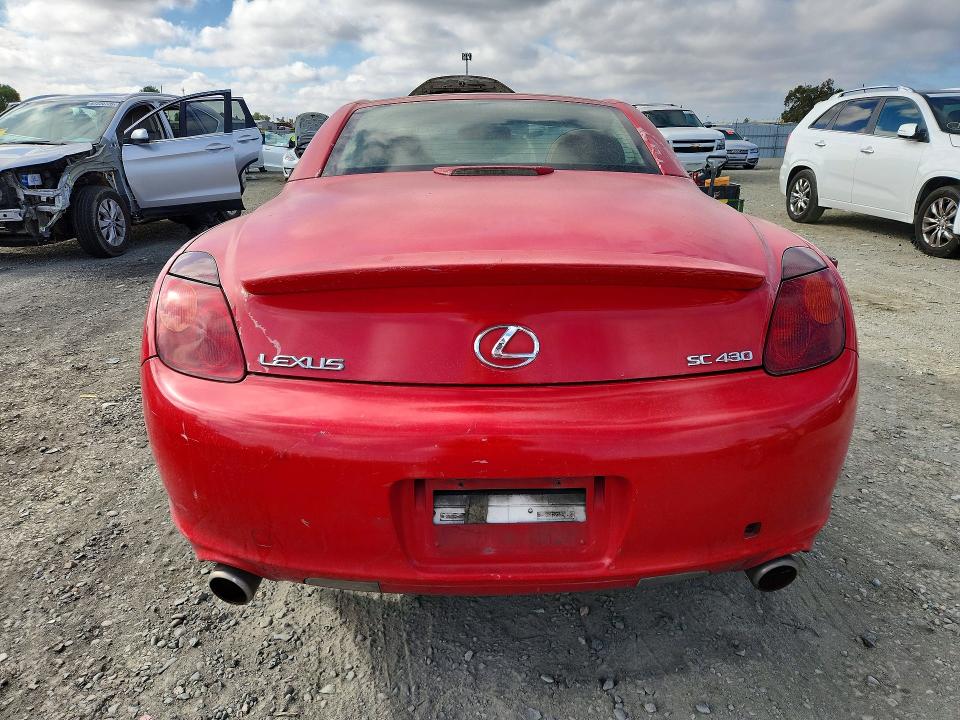 Photo 6 from auction – 2002 LEXUS SC with VIN JTHFN48YX20010629