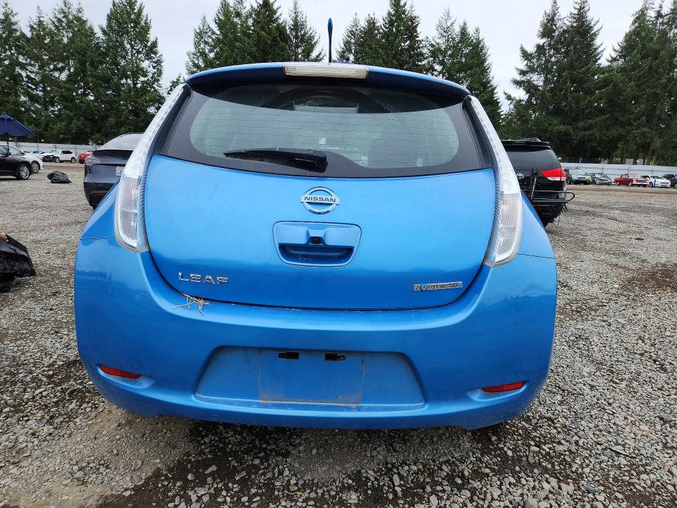Photo 6 from auction – 2014 NISSAN LEAF with VIN 1N4AZ0CP3EC332349