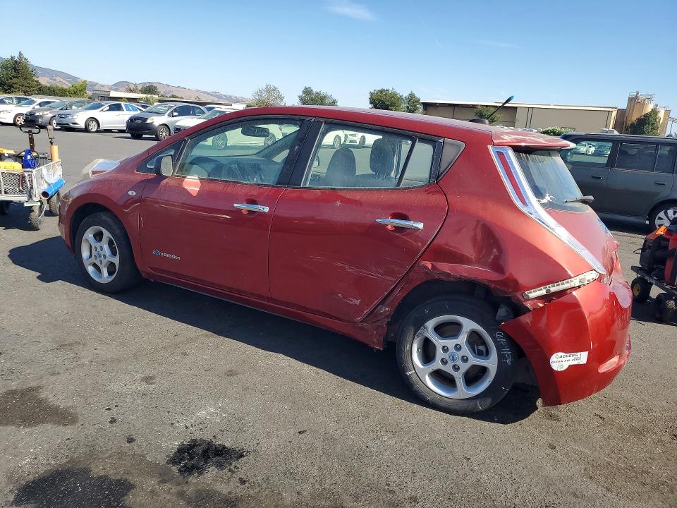 Photo 2 from auction – 2012 NISSAN LEAF with VIN JN1AZ0CP7CT017175