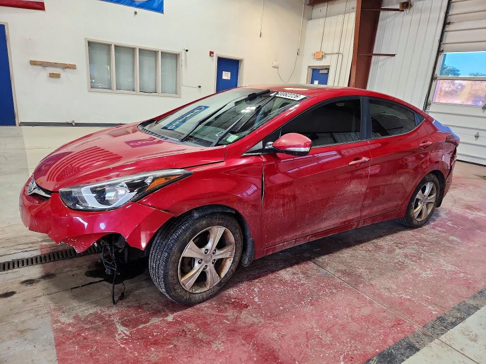 HYUNDAI ELANTRA 2016 with VIN KMHDH4AEXGU493311 - Photo from auction