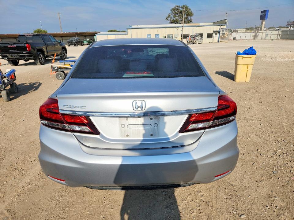Photo 6 from auction – 2013 HONDA CIVIC with VIN 2HGFB2F56DH569442