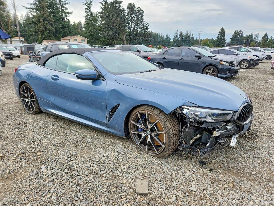 Photo 4 from auction – 2022 BMW M850XI with VIN WBAFY4C05NCH83988