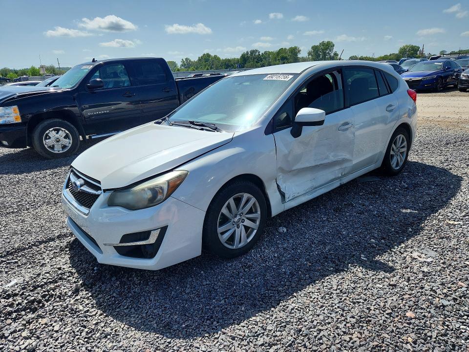 SUBARU IMPREZA 2015 مع رقم تعريف المركبة JF1GPAC69FH258596 - صورة من المزاد