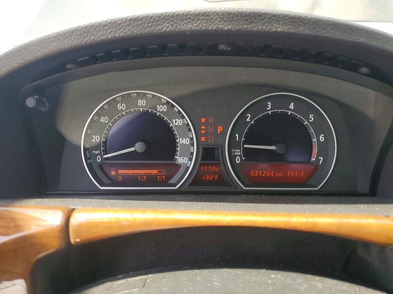 Photo 9 from auction – 2006 BMW 750 with VIN WBAHN83576DT35748