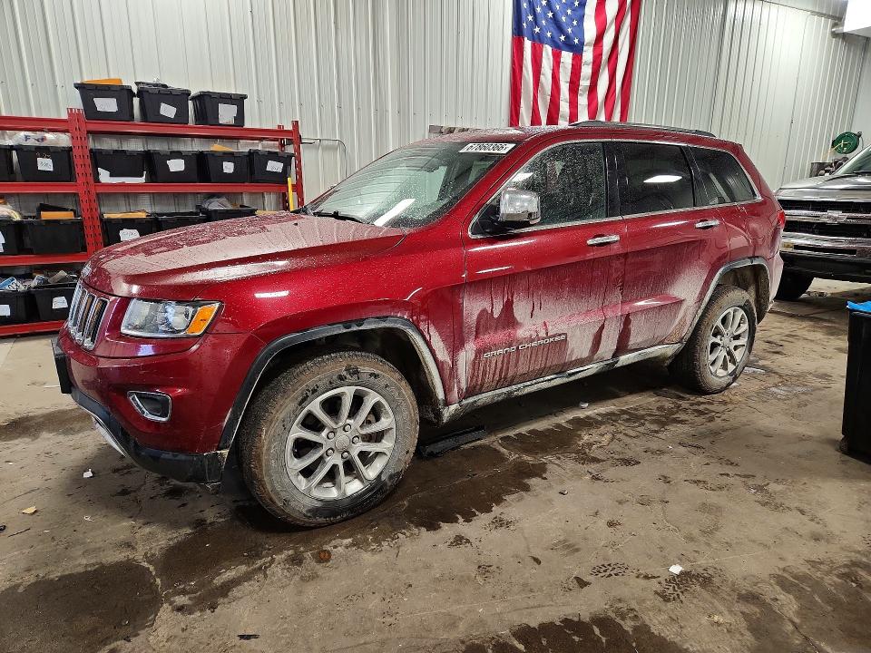 JEEP GRAND CHEROKEE 2015 with VIN 1C4RJFBGXFC922249 - Photo from auction