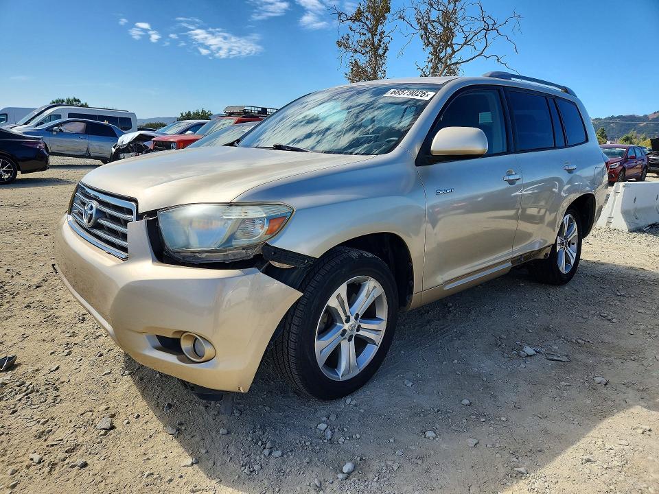 TOYOTA HIGHLANDER 2008 с VIN JTEDS43A482028385 - Снимка от търг