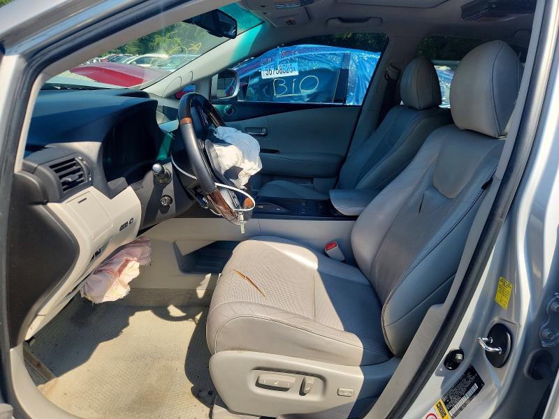 Photo 7 from auction – 2010 LEXUS RX with VIN 2T2BK1BA9AC027487