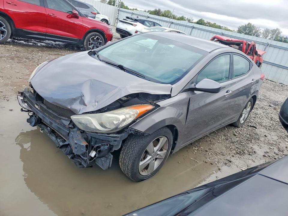 HYUNDAI ELANTRA 2013 with VIN 5NPDH4AE9DH322933 - Photo from auction