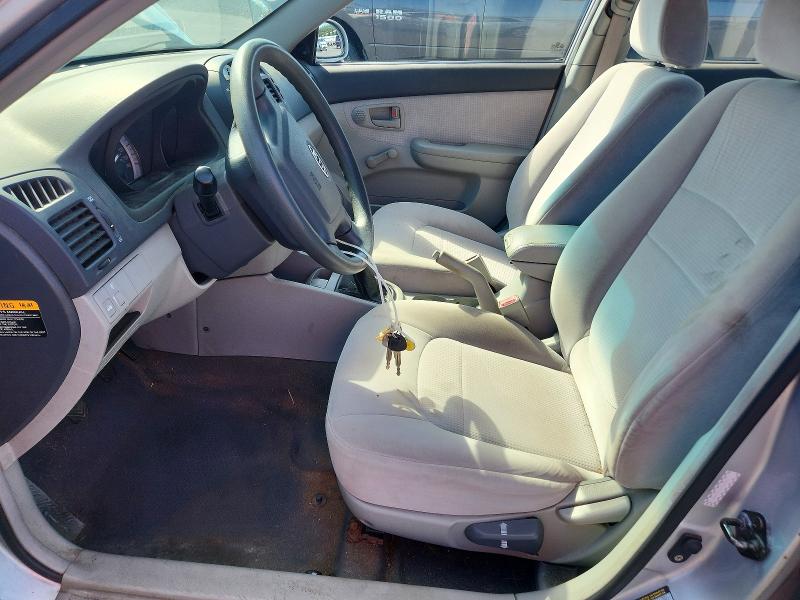 Photo 7 from auction – 2007 KIA SPECTRA with VIN KNAFE121575389428