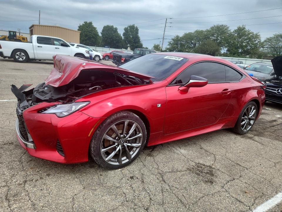 LEXUS RC 300 2021 с VIN JTHGA5BC0M5011782 - Снимка от търг