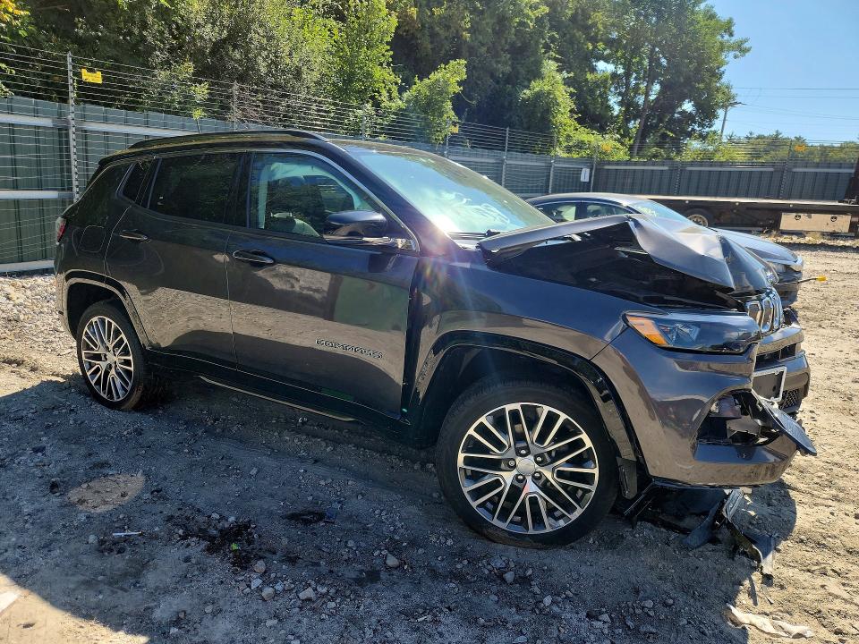 Photo 4 from auction – 2022 JEEP COMPASS with VIN 3C4NJDCB3NT108680