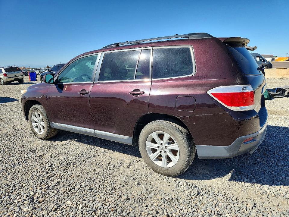 Photo 2 from auction – 2013 TOYOTA HIGHLANDER with VIN 5TDZK3EH6DS108367