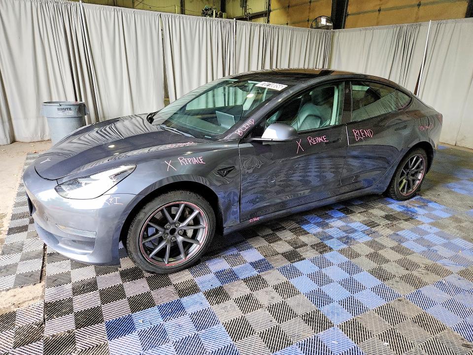 TESLA MODEL 3 2022 with VIN 5YJ3E1EA1NF286617 - Photo from auction