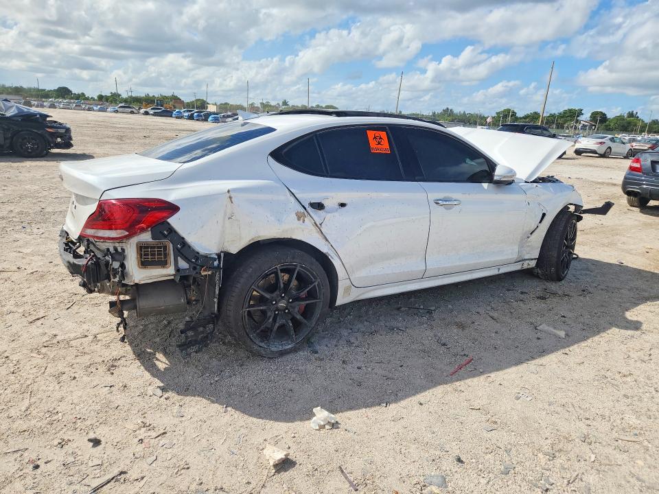 Photo 3 from auction – 2021 GENESIS G70 with VIN KMTG74LEXMU073336