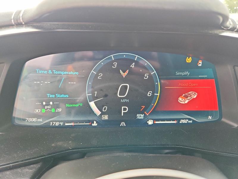 Photo 9 from auction – 2024 CHEVROLET CORVETTE with VIN 1G1YB2D46R5121405