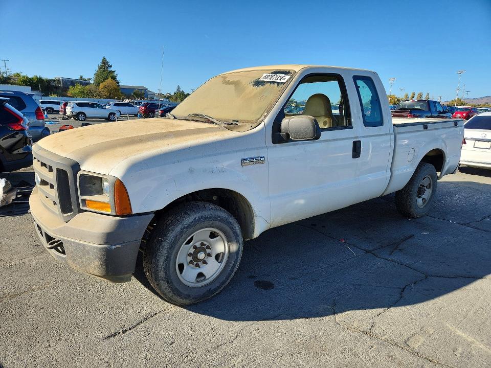FORD F250 2005 with VIN 1FTNX20515EC29287 - Photo from auction