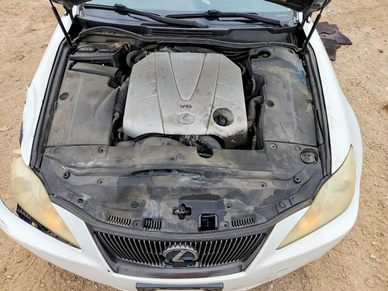 Photo 11 from auction – 2008 LEXUS IS with VIN JTHBE262482015419