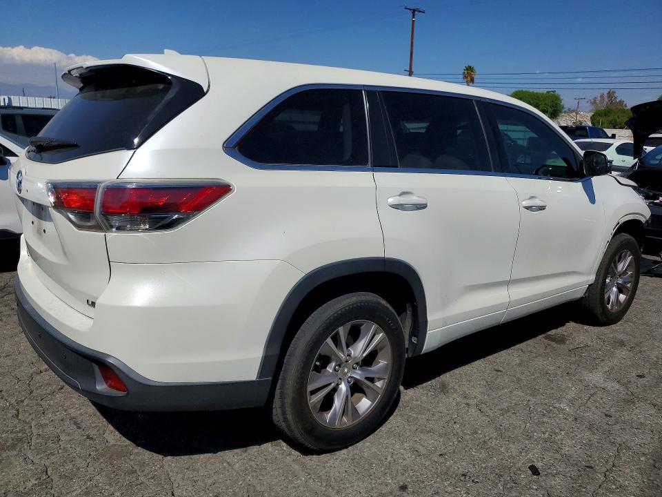 Снимка 3 от търг – 2014 TOYOTA HIGHLANDER с VIN 5TDZKRFH4ES020596