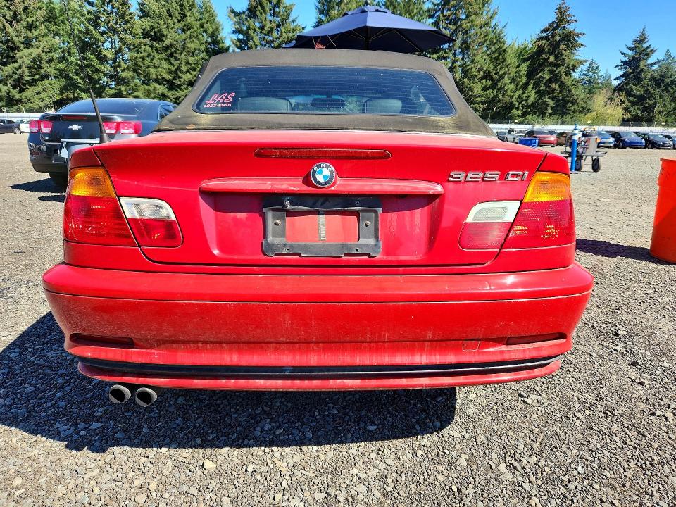 Photo 6 from auction – 2002 BMW 325 with VIN WBABS33422JY42738