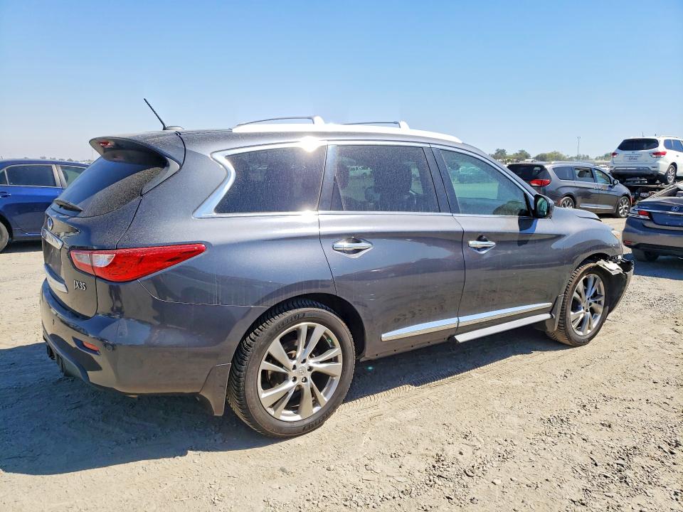 Photo 3 from auction – 2013 INFINITI JX35 with VIN 5N1AL0MM7DC338780