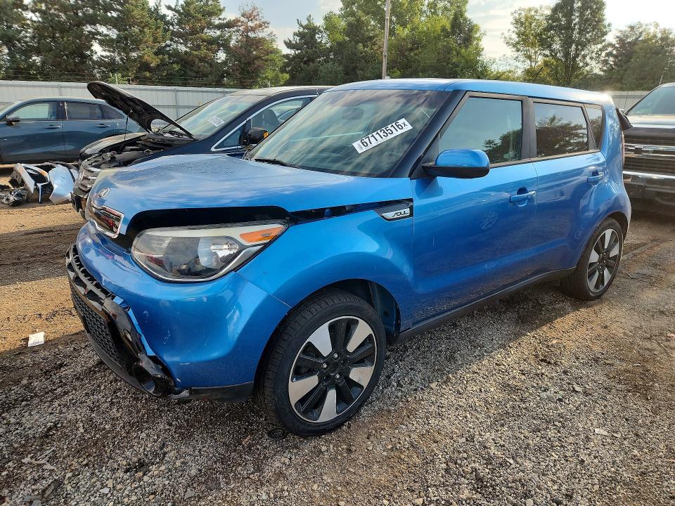 KIA SOUL 2016 with VIN KNDJP3A50G7354761 - Photo from auction