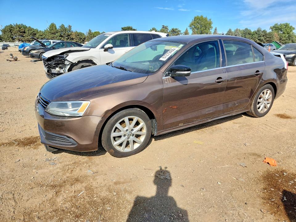 VOLKSWAGEN JETTA 2014 with VIN 3VWD07AJ6EM401801 - Photo from auction