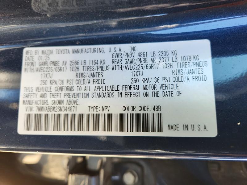 Фото 14 с аукциона – 2025 MAZDA CX-50 с VIN 7MMVABBM2SN344871