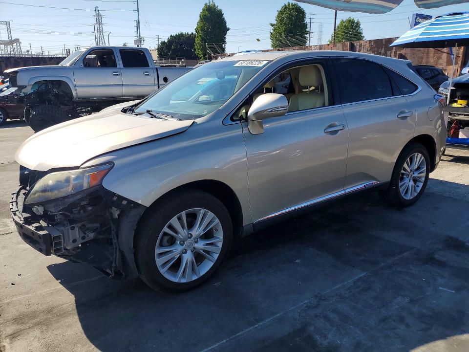 LEXUS RX 2011 with VIN JTJZB1BA3B2405108 - Photo from auction
