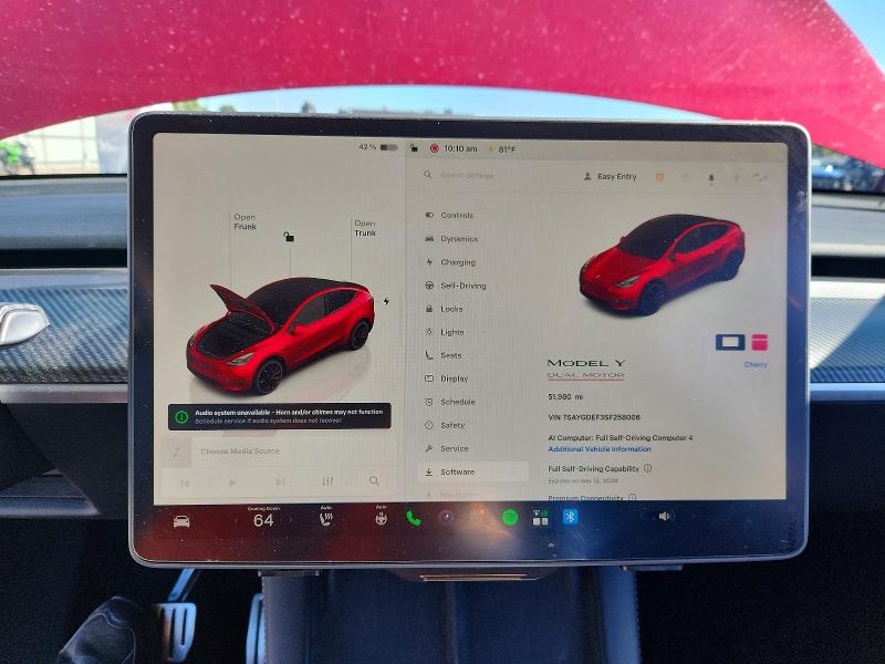 Foto 9 de la subasta – 2025 TESLA MODEL Y con VIN 7SAYGDEF3SF258006