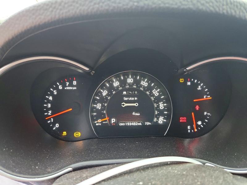 Photo 9 from auction – 2014 KIA SORENTO with VIN 5XYKW4A71EG439087