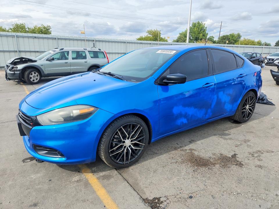 DODGE DART 2016 с VIN 1C3CDFBB1GD530536 - Фото с аукциона