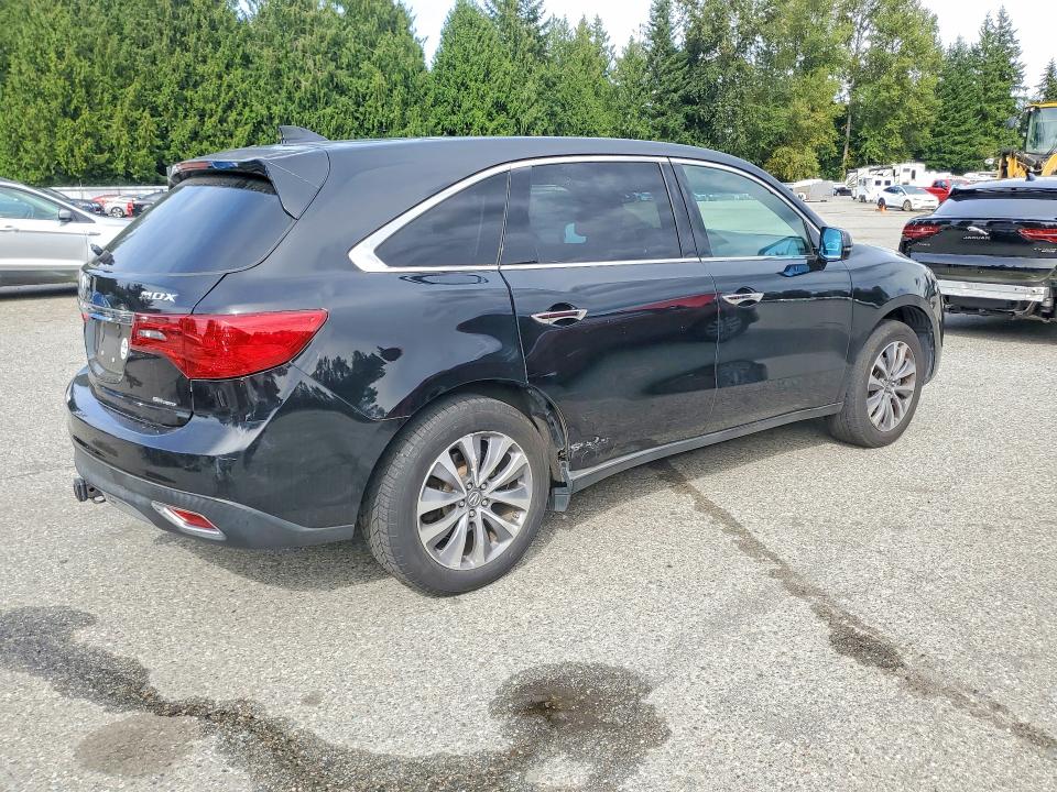 Photo 3 from auction – 2014 ACURA MDX with VIN 5FRYD4H45EB043438