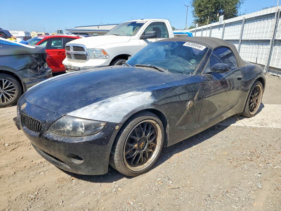 BMW Z4 2003 with VIN 4USBT33443LR61634 - Photo from auction