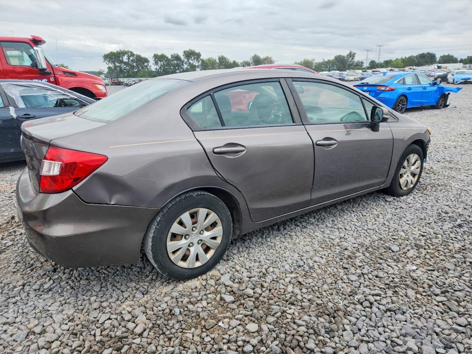 Photo 3 from auction – 2012 HONDA CIVIC with VIN 19XFB2F50CE375076