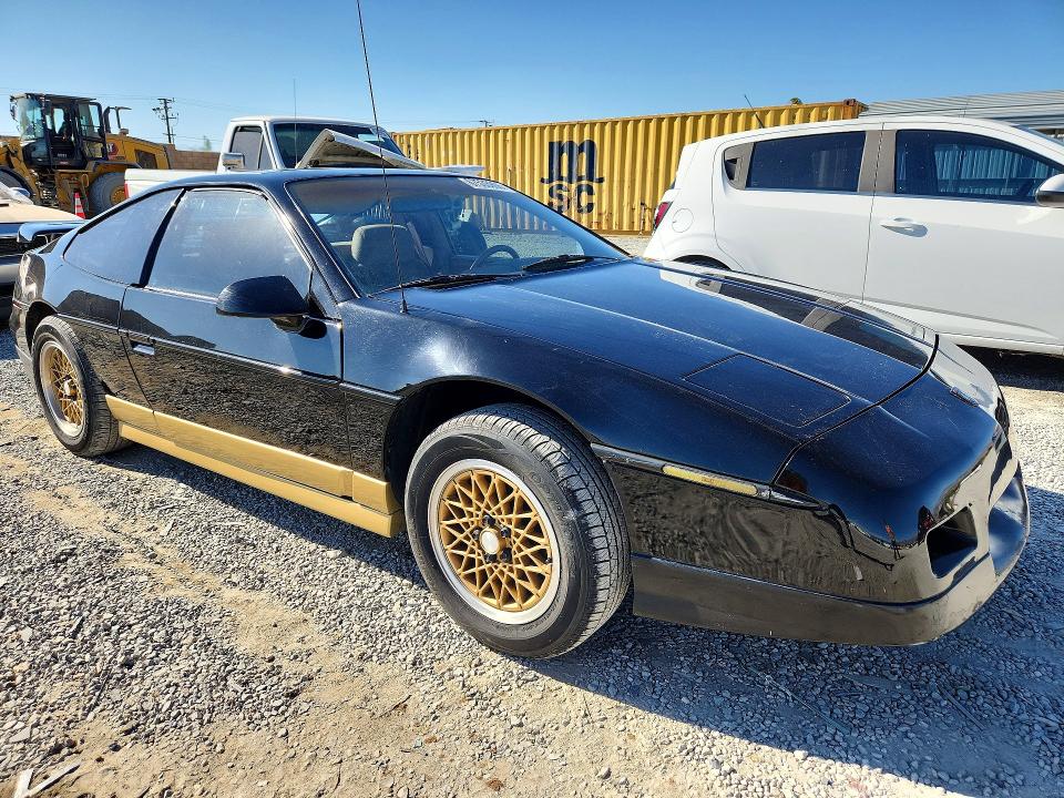 Photo 4 from auction – 1988 PONTIAC FIERO with VIN 1G2PG119XJP200412