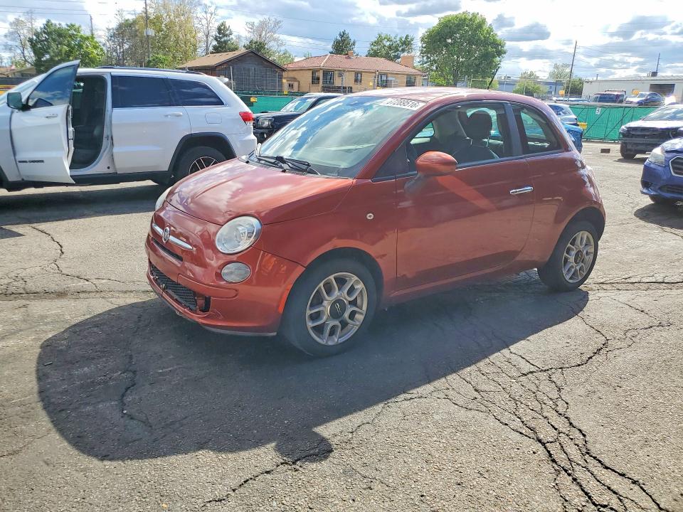 FIAT 500 2012 with VIN 3C3CFFAR2CT291401 - Photo from auction