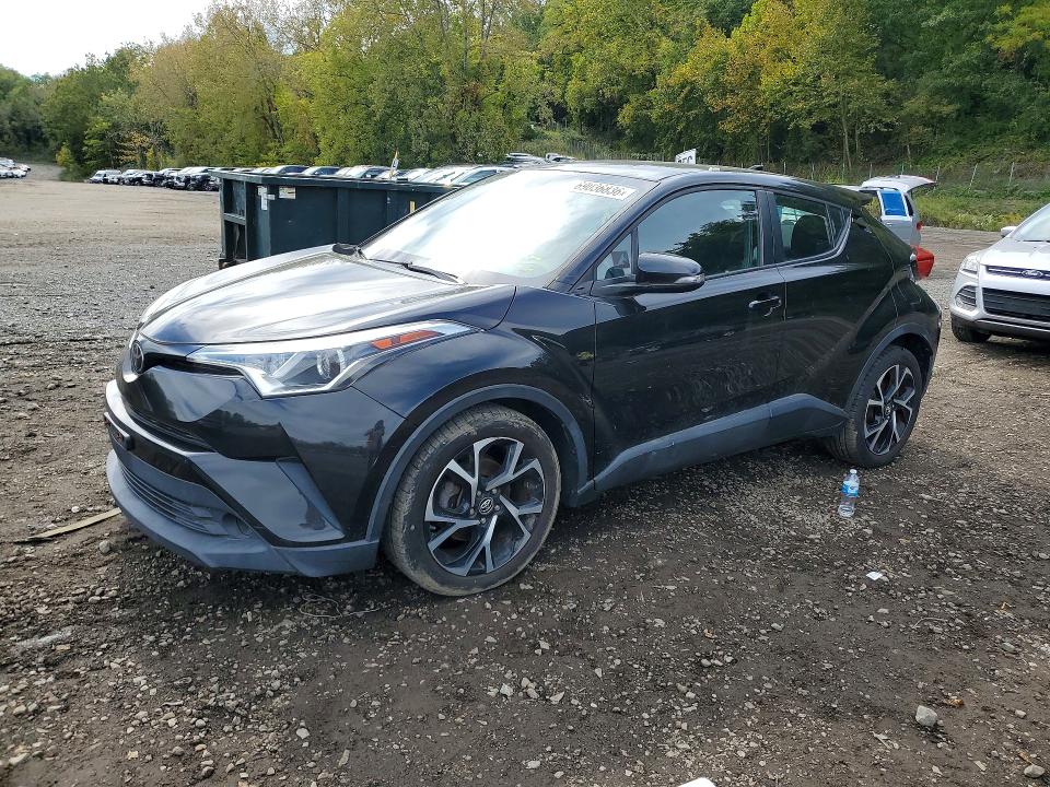TOYOTA C-HR 2018 with VIN NMTKHMBX2JR009993 - Photo from auction
