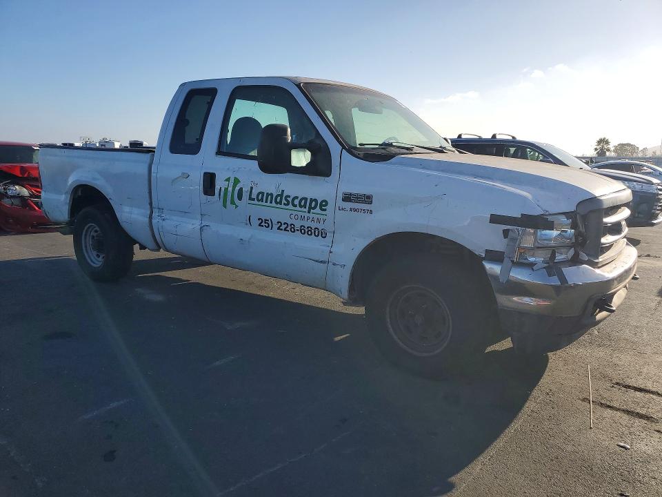 Photo 4 from auction – 2002 FORD F250 with VIN 1FTNX20LX2EC28620