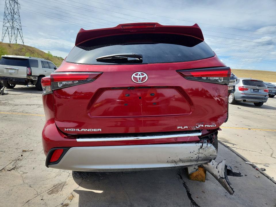 Photo 6 from auction – 2024 TOYOTA HIGHLANDER with VIN 5TDKDRBH2RS545941