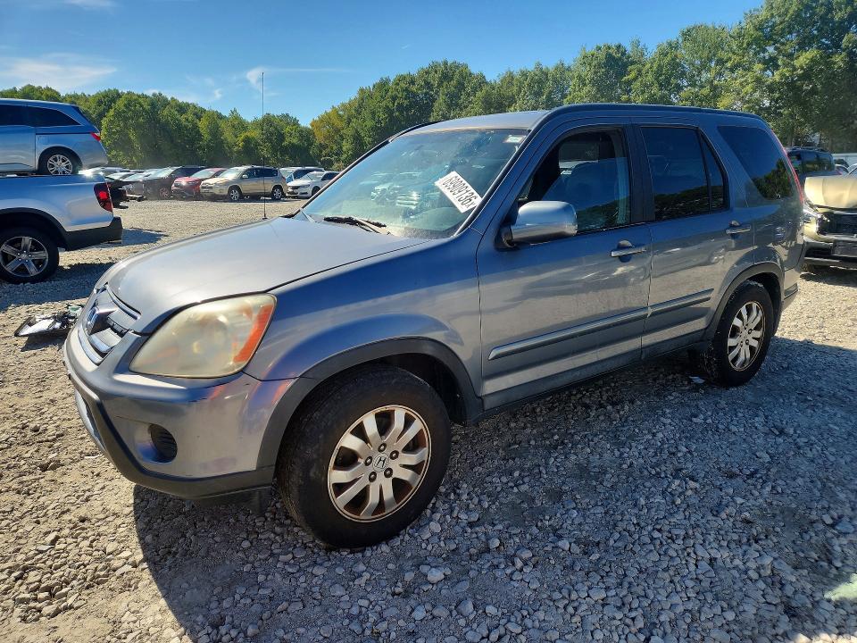 HONDA CR-V 2005 with VIN SHSRD78985U324239 - Photo from auction