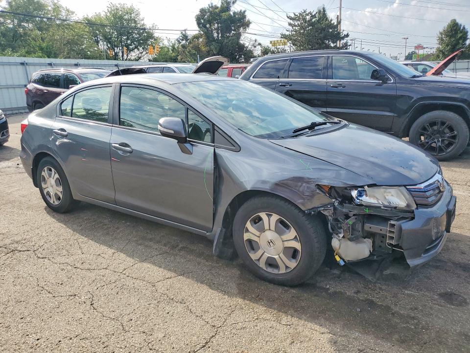 Photo 4 from auction – 2012 HONDA CIVIC with VIN JHMFB4F29CS008464