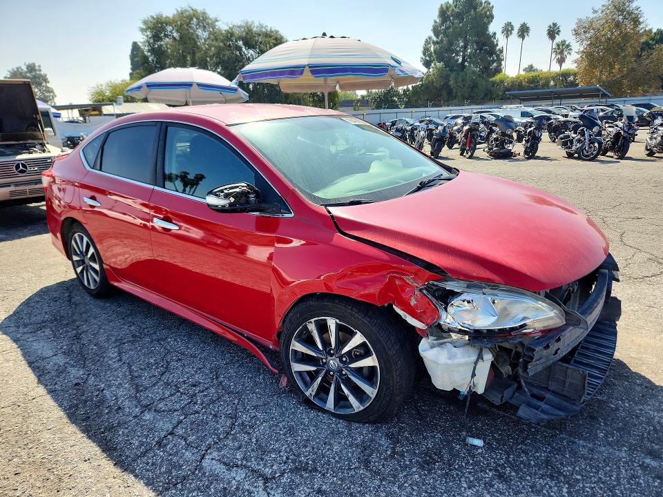 Photo 4 from auction – 2015 NISSAN SENTRA with VIN 3N1AB7AP0FY351768