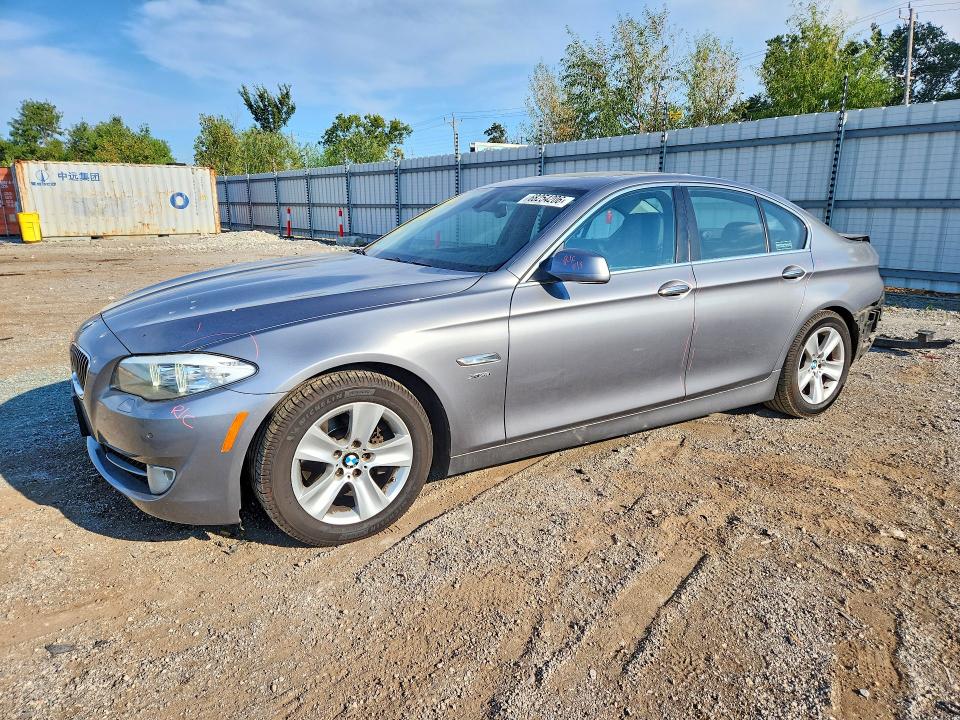 BMW 528 2012 with VIN WBAXH5C52CDW09757 - Photo from auction