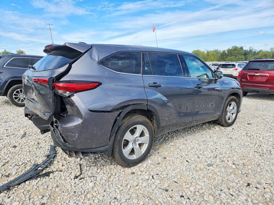 Photo 3 from auction – 2021 TOYOTA HIGHLANDER with VIN 5TDBBRCH1MS529386