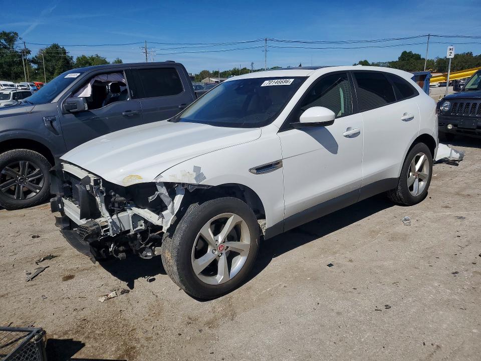 JAGUAR F-PACE 2018 مع رقم تعريف المركبة SADCJ2FX3JA255767 - صورة من المزاد