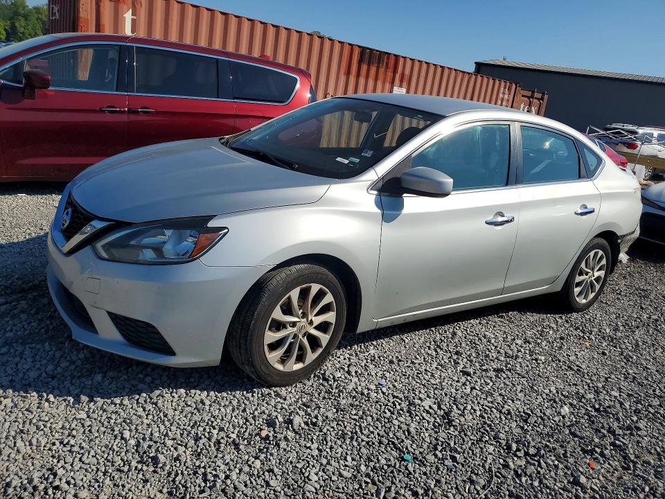 NISSAN SENTRA 2019 with VIN 3N1AB7AP9KL610233 - Photo from auction