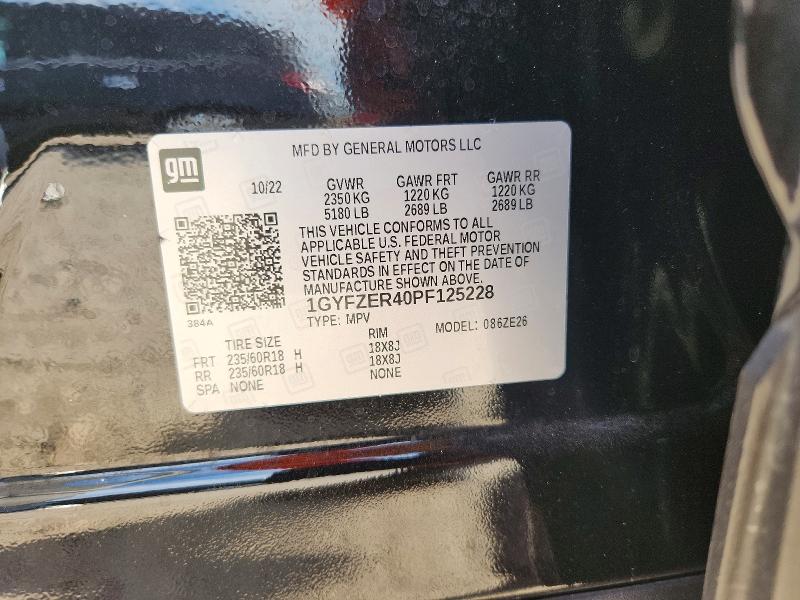 Снимка 14 от търг – 2023 CADILLAC XT4 с VIN 1GYFZER40PF125228