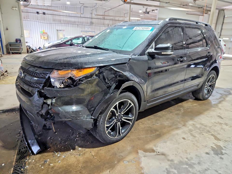 Снимка 1 от търг – 2015 FORD EXPLORER с VIN 1FM5K8GT0FGC33290